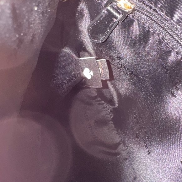 KATE SPADE Staci Dome Crossbody NWT Black Saffiano Leather - Picture 10 of 15